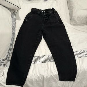 Zara black jeans size 4